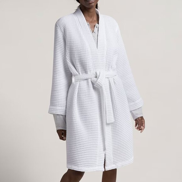 Parachute Waffle Knit Robe in White Size Small $149 - Picture 1 of 7